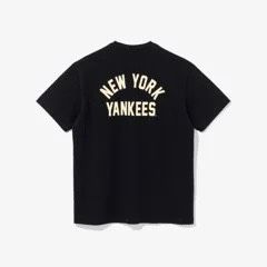  0695 - HÀNG CHÍNH HÃNG -  ÁO THUN NEW ERA - NEW YORK CHỮ TAN ĐEN - *BLACK* - Code: 13086578 