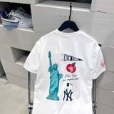 0692 - HÀNG CHÍNH HÃNG - ÁO THUN NEW ERA - NỮ THẦN TỰ DO NEW YORK TRẮNG - *WHITE* - Code: 12866556 