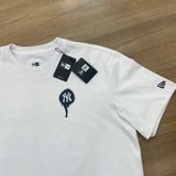  0690 - HÀNG CHÍNH HÃNG - ÁO THUN NEW ERA - NEW YORK GRAVITY TRẮNG - *WHITE* - Code: 12354483 
