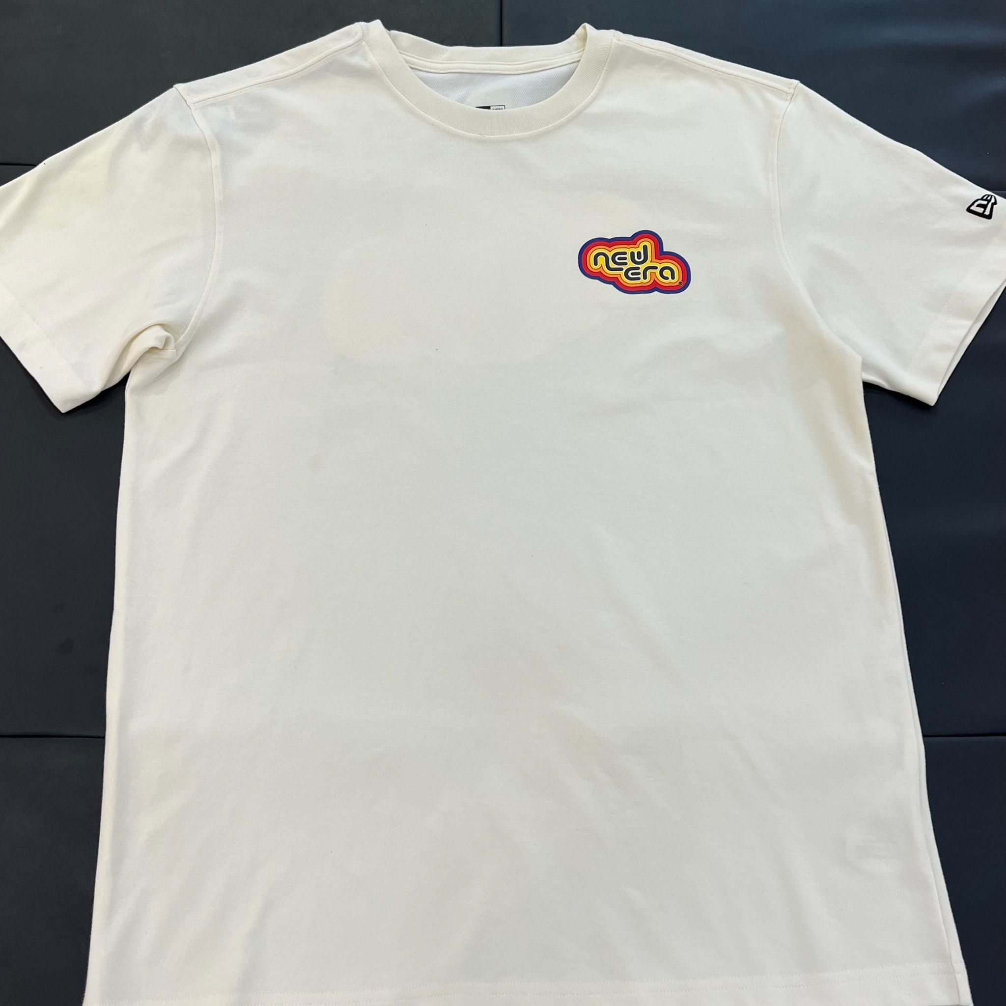  0705 - HÀNG CHÍNH HÃNG - ÁO THUN NEW ERA - LOGO NEW ERA BE - *BEIGE* - Code: 12354449 