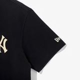  0695 - HÀNG CHÍNH HÃNG -  ÁO THUN NEW ERA - NEW YORK CHỮ TAN ĐEN - *BLACK* - Code: 13086578 