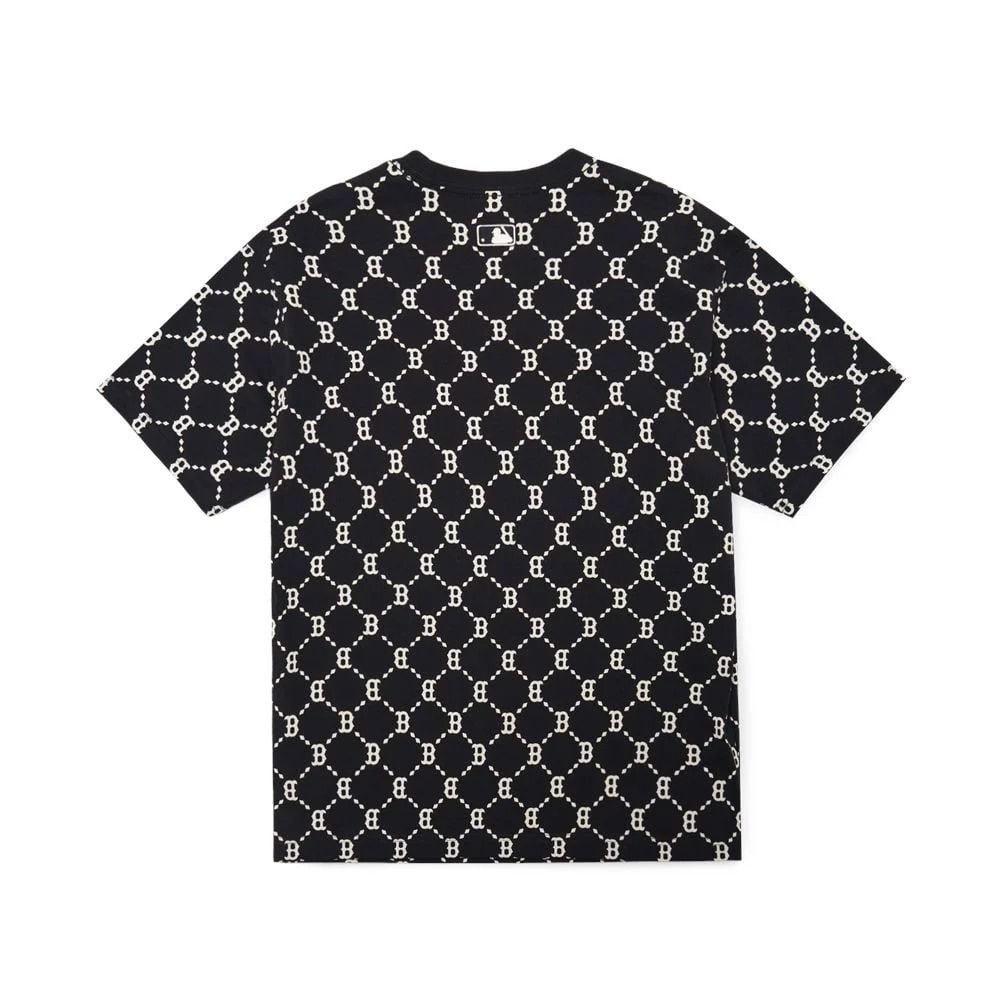  0919 - HÀNG CHÍNH HÃNG - ÁO THUN MLB MONOGRAM - B ĐEN [BLACK] 