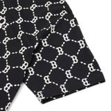  0919 - HÀNG CHÍNH HÃNG - ÁO THUN MLB MONOGRAM - B ĐEN [BLACK] 