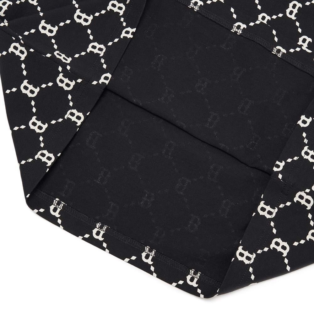  0919 - HÀNG CHÍNH HÃNG - ÁO THUN MLB MONOGRAM - B ĐEN [BLACK] 