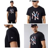  0624 - HÀNG CHÍNH HÃNG - ÁO THUN NEW ERA - NEW YORK XANH CỜ MỸ - *NAVY* - Code: 12354556 