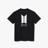  0891 - HÀNG CHÍNH HÃNG - ÁO THUN NEW ERA  x BTS- BEYOND THE SCENE * ĐEN * 