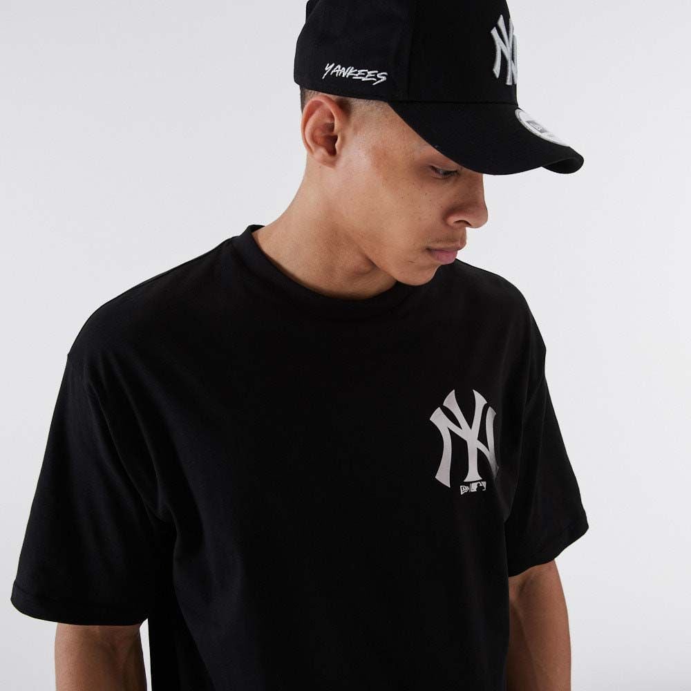  0967 - HÀNG CHÍNH HÃNG - ÁO THUN NEW ERA - METALLIC- BẠC- CODE : 60292354 
