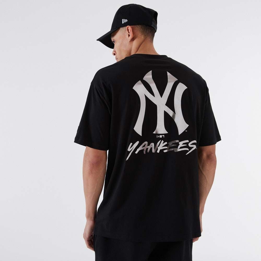  0967 - HÀNG CHÍNH HÃNG - ÁO THUN NEW ERA - METALLIC- BẠC- CODE : 60292354 