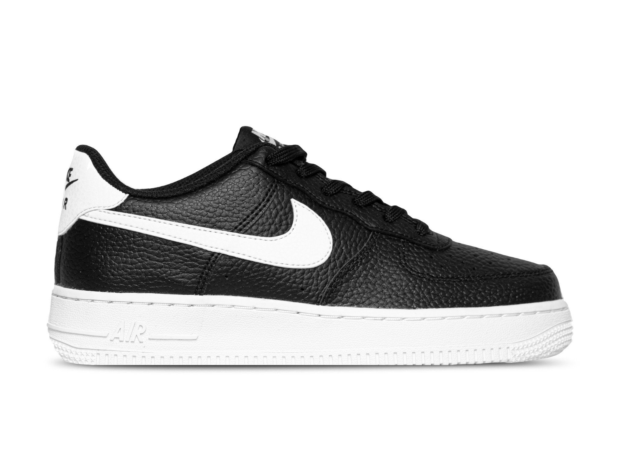  0114 - HÀNG CHÍNH HÃNG - GIÀY NIKE AIR FORCE 1 ĐEN - SWOOSH TRẮNG  - *BLACK/WHITE LOGO* - 2021** - Code: 