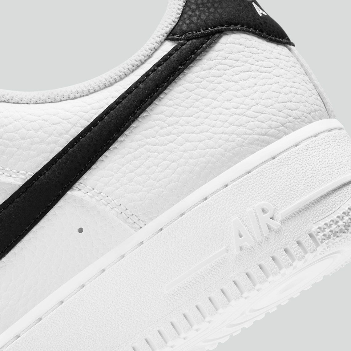  0109 - HÀNG CHÍNH HÃNG - GIÀY NIKE AIR FORCE 1 TRẮNG - SWOOSH ĐEN  - *WHITE/BLACK LOGO* - 2021** - Code: CT2302-100 