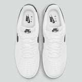  0109 - HÀNG CHÍNH HÃNG - GIÀY NIKE AIR FORCE 1 TRẮNG - SWOOSH ĐEN  - *WHITE/BLACK LOGO* - 2021** - Code: CT2302-100 