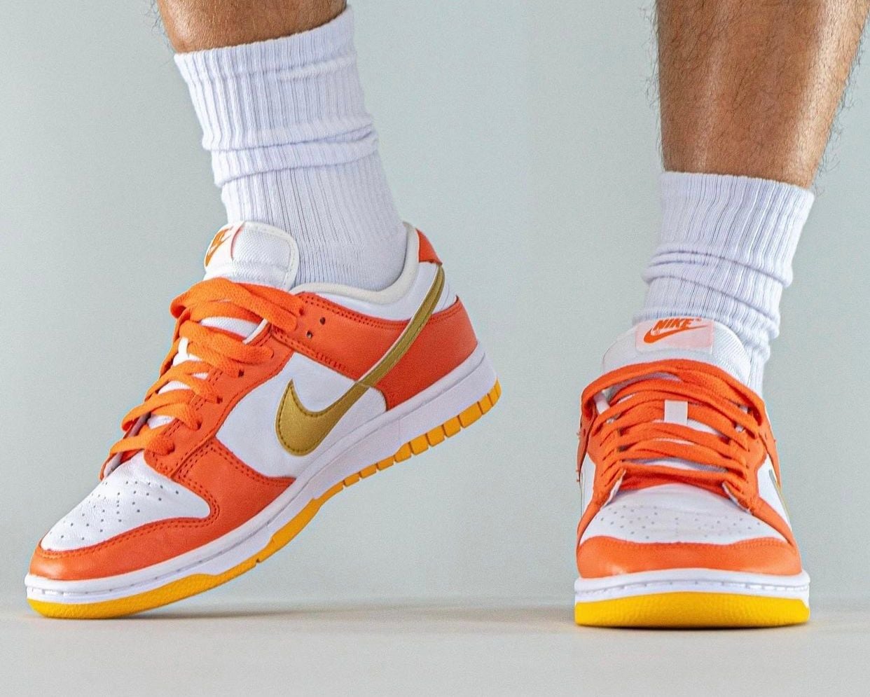  0221 - HÀNG CHÍNH HÃNG - GIÀY NIKE DUNK LOW- *Golden Orange* - 2022** - Code: (7) 