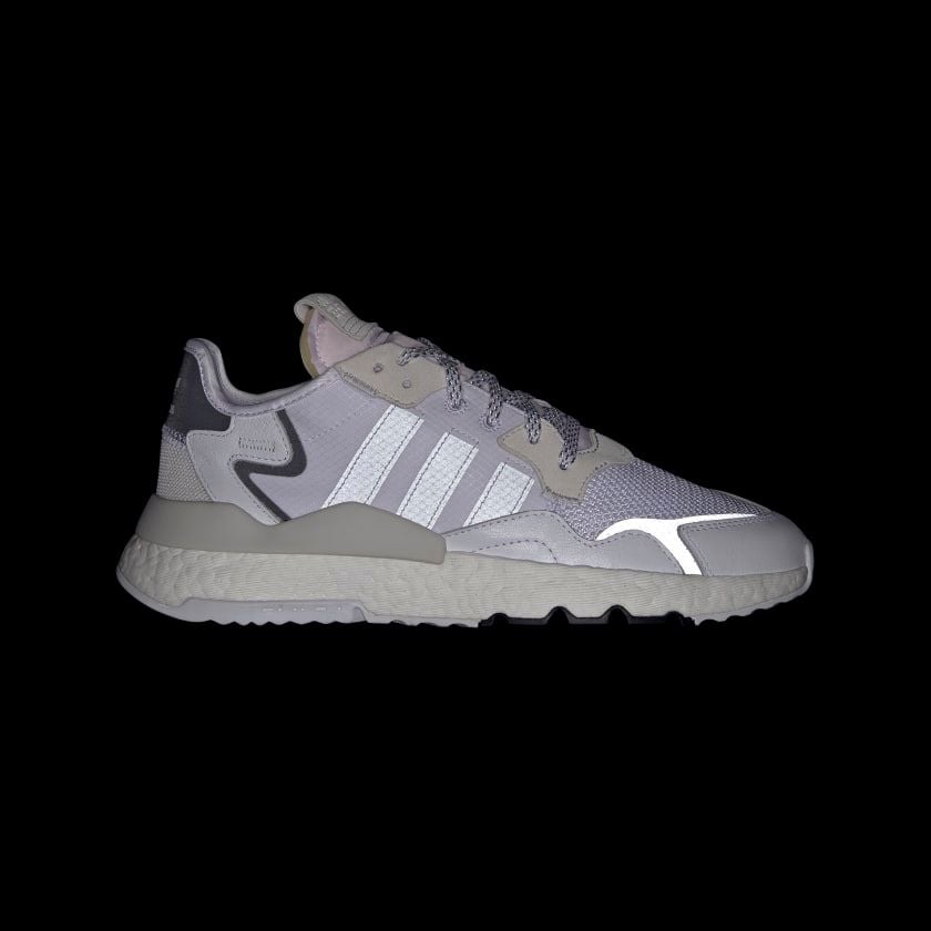  0152 - HÀNG CHÍNH HÃNG - GIÀY ADIDAS NITE JOGGER - CRYSTAL WHITE- *WHITE/GREY - 2021** - Code: EE6255 