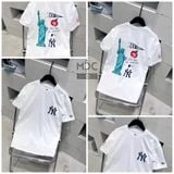  0692 - HÀNG CHÍNH HÃNG - ÁO THUN NEW ERA - NỮ THẦN TỰ DO NEW YORK TRẮNG - *WHITE* - Code: 12866556 
