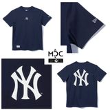  0732 - HÀNG CHÍNH HÃNG - ÁO THUN NEW ERA - NEW YORK BASIC XANH ĐẬM - *NAVY* - Code: 12119414 