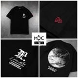  0667 - HÀNG CHÍNH HÃNG -  ÁO THUN NEW ERA - QUẢ BANH ĐEN - *BLACK* - Code: 13324491 