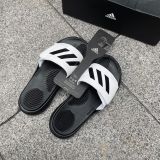  1739 - HÀNG CHÍNH HÃNG - DÉP ADIDAS ALPHABOUCE SLIDE - Đen Full / Quai trắng - *BLACK/Quai WHITE* - 2024** - Code:FZ0388 