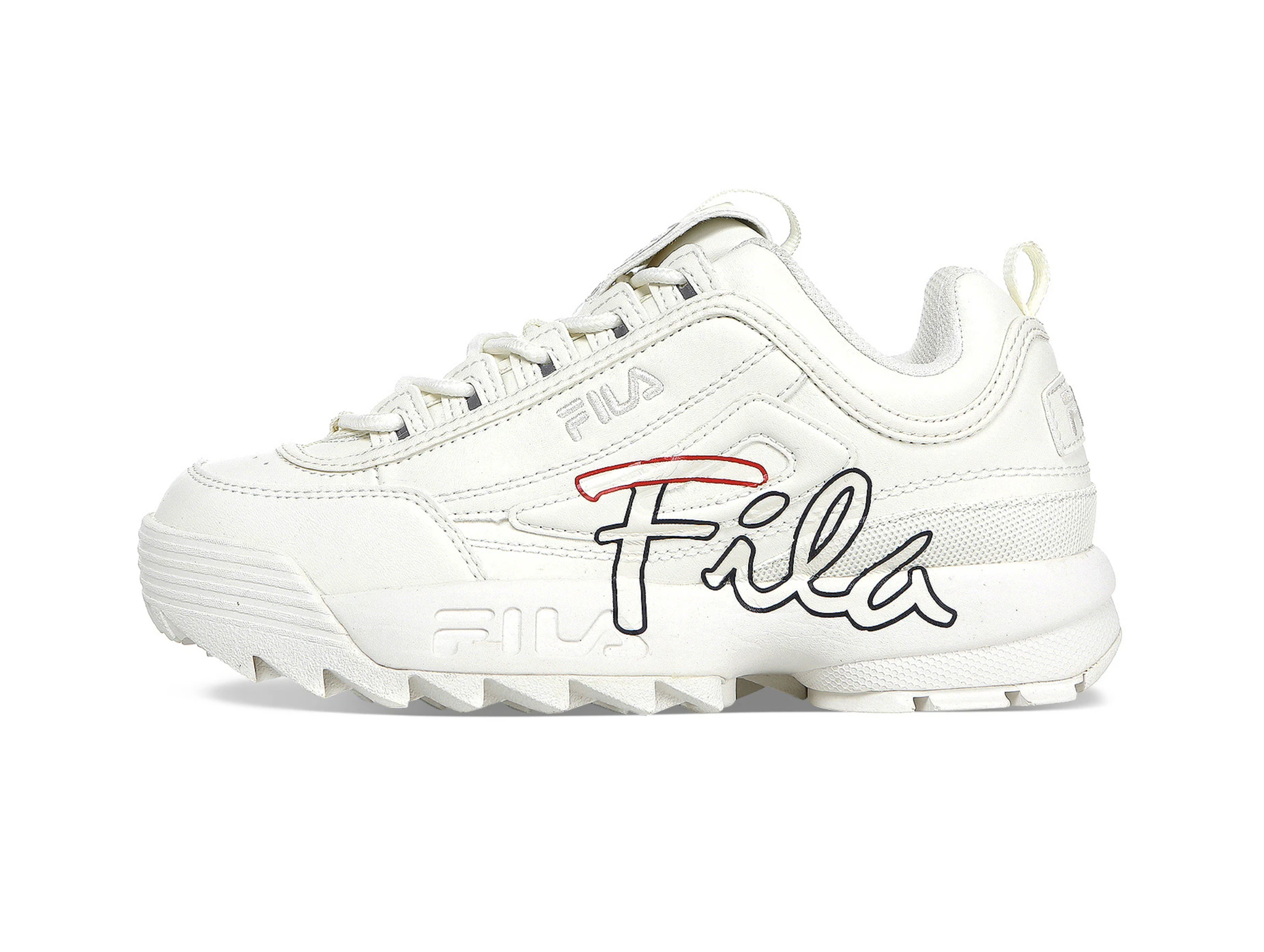0134 H NG CH NH H NG GI Y FILA DISRUPTOR 2 SCRIPT LOGO M