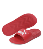  0145 - HÀNG CHÍNH HÃNG - DÉP PUMA POPCAT 2021 ĐỎ - *RED/WHITE LOGO* - 2021** - Code: 372279-04 