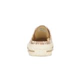  0401 - HÀNG CHÍNH HÃNG - GIÀY MLB MULE *ĐẠP GÓT* Monogram Màu Nâu CREAM  - *MONO NÂU CREAM* - 2023** - Code: 3AMUM212N-50BGD 