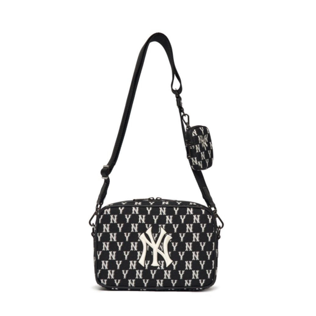 MLB Việt Nam  Túi MLB Monogram Mini Cross Bag New York Yankees White  BIR   MLB Việt Nam