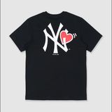  1027 - HÀNG CHÍNH HÃNG - ÁO THUN NEW ERA - NY LOGO TIM - ĐEN - CODE: 13527219 