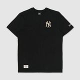  1063 - HÀNG CHÍNH HÃNG - ÁO THUN NEW ERA - WATERCOLOR FLORAL NEW YORK YANKEES - ĐEN - CODE: 13527215 