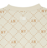  1647 - HÀNG CHÍNH HÃNG - ÁO SWEATER MLB DIA MONOGRAM NEW YORK 