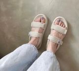 1008 - HÀNG CHÍNH HÃNG - GIÀY QUAI HẬU SANDAL FILA SURFY MÀU - * Beige Brown * - CODE:1SM01934E_925 