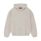  2054 - HÀNG CHÍNH HÃNG - ÁO FEAR OF GOD ESSENTIALS PULL - OVER HOODIE SILVER CLOUD (XÁM TRẮNG) 