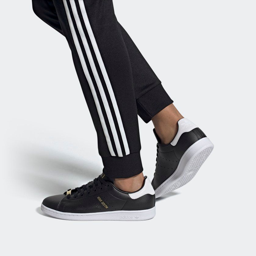  0069 - HÀNG CHÍNH HÃNG - GIÀY ADIDAS STANSMITH  - *BLACK/GOLD* - 2021** - Code: 