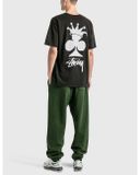  1138 - HÀNG CHÍNH HÃNG - ÁO THUN STUSSY -  STUSSY CLUB CROWN - BLACK 