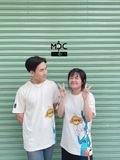  0689 - HÀNG CHÍNH HÃNG - ÁO THUN NEW ERA - HÌNH THỎ BUNNY CHICAGO BULLS BE - *BEIGE* - Code: 13086599 