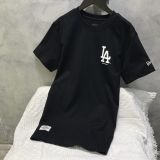  0923 - HÀNG CHÍNH HÃNG - ÁO THUN NEW ERA  - 2 LOGO LA LỚN * ĐEN * CODE : 13366622 