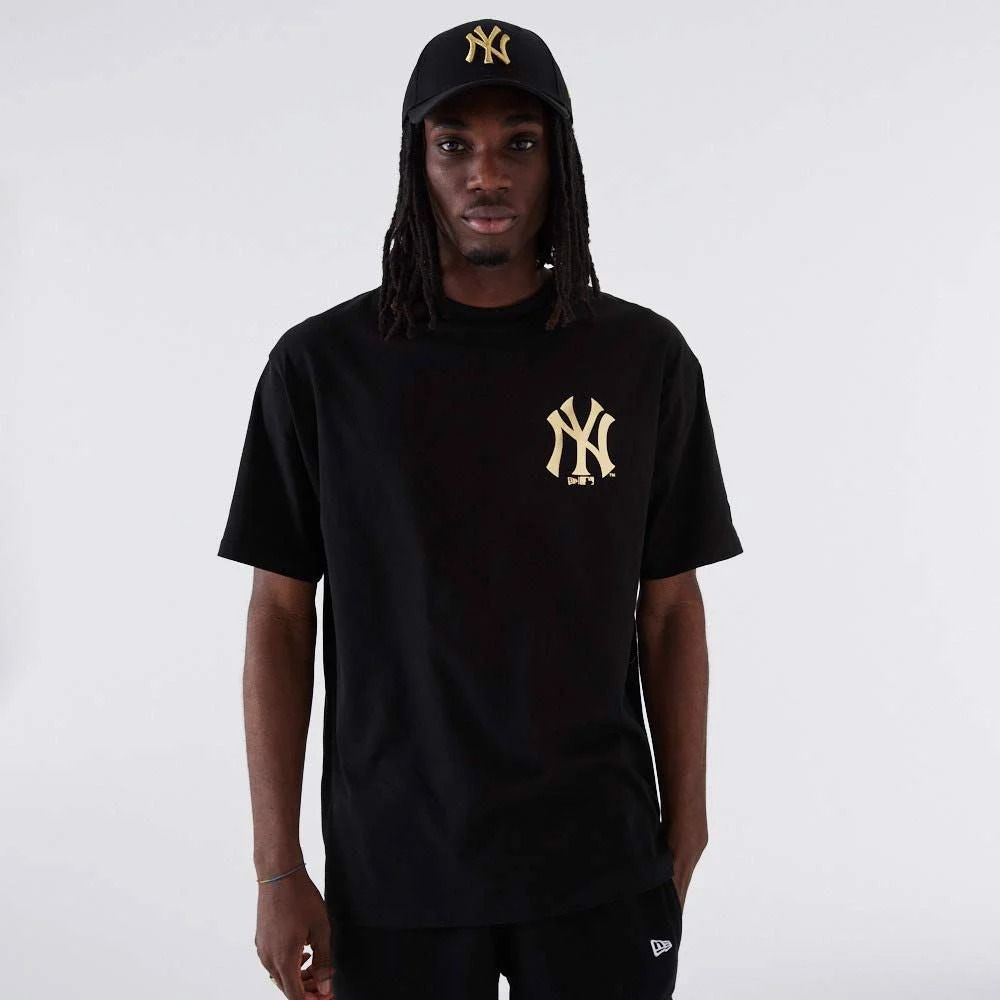  0957 - HÀNG CHÍNH HÃNG - ÁO THUN NEW ERA  - METALLIC - GOLD - CODE : 60292358 