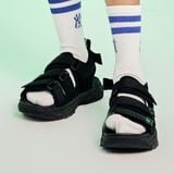  1070 - HÀNG CHÍNH HÃNG - GIÀY SANDAL KID - MLB Chunky Sandals New York Yankees - *ĐEN* - Code :7ASDB0133-50BKS 