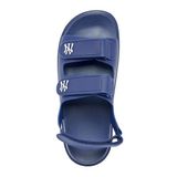  1076 - HÀNG CHÍNH HÃNG -  GIÀY SANDAL MLB - XANH NAVY TRƠN - QUAI NHỰA - CODE: 3ASDCBS33 