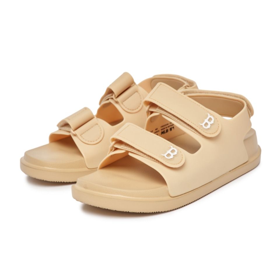  1077 - HÀNG CHÍNH HÃNG -  GIÀY SANDAL MLB - CAM ĐẤT - QUAI NHỰA - CODE: 3ASDCBS33-43SAL-1 