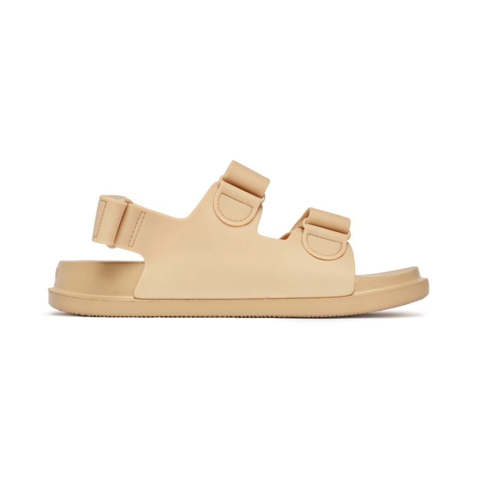  1077 - HÀNG CHÍNH HÃNG -  GIÀY SANDAL MLB - CAM ĐẤT - QUAI NHỰA - CODE: 3ASDCBS33-43SAL-1 