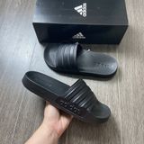  1082 - HÀNG CHÍNH HÃNG - DÉP ADIDAS LITE - TRIPLE BLACK - ĐEN FULL - Code: GZ1013 