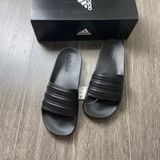  1082 - HÀNG CHÍNH HÃNG - DÉP ADIDAS LITE - TRIPLE BLACK - ĐEN FULL - Code: GZ1013 