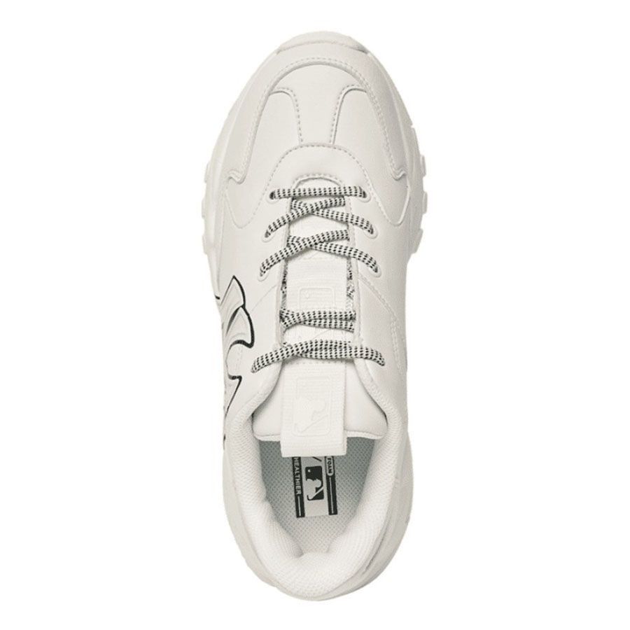  1106 - HÀNG CHÍNH HÃNG - GIÀY SNEAKER MLB BIG BALL CHUNKY -  A Classic 3D Logo New York Yankees - *TRẮNG* - Code: 3ASHCS12N-50WHS 