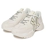  1106 - HÀNG CHÍNH HÃNG - GIÀY SNEAKER MLB BIG BALL CHUNKY -  A Classic 3D Logo New York Yankees - *TRẮNG* - Code: 3ASHCS12N-50WHS 