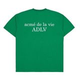  1144 - HÀNG CHÍNH HÃNG - ÁO PHÔNG ACMÉ DE LA VIE ADLV TSHIRT LOGO SEASON2 MÀU XANH LÁ 
