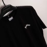  1149 - HÀNG CHÍNH HÃNG - ÁO PHÔNG  ADLV GOLD CHAIN ​​BEAR DOLL SHORT SLEEVE- ĐEN 