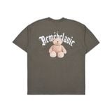  1150 - HÀNG CHÍNH HÃNG - ÁO PHÔNG ADLV GOLD CHAIN ​​BEAR DOLL SHORT SLEEVE  - RÊU 