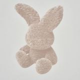  1151 - HÀNG CHÍNH HÃNG - ÁO PHÔNG ADLV CREAM FUZZY RABBIT SHORT SLEEVE - KEM 