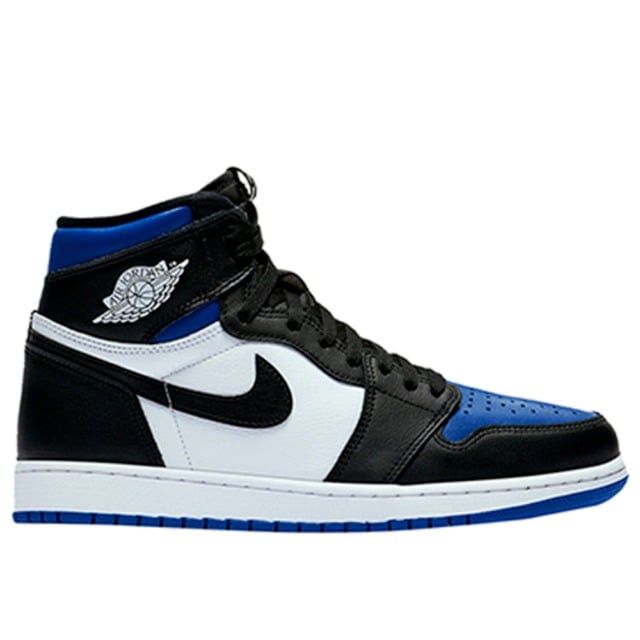  1154 - HÀNG CHÍNH HÃNG - GIÀY AIR JORDAN 1 HIGH - ROYAL TOE - *WHITE/BLACK* - 2021** - Code: 555088 041 