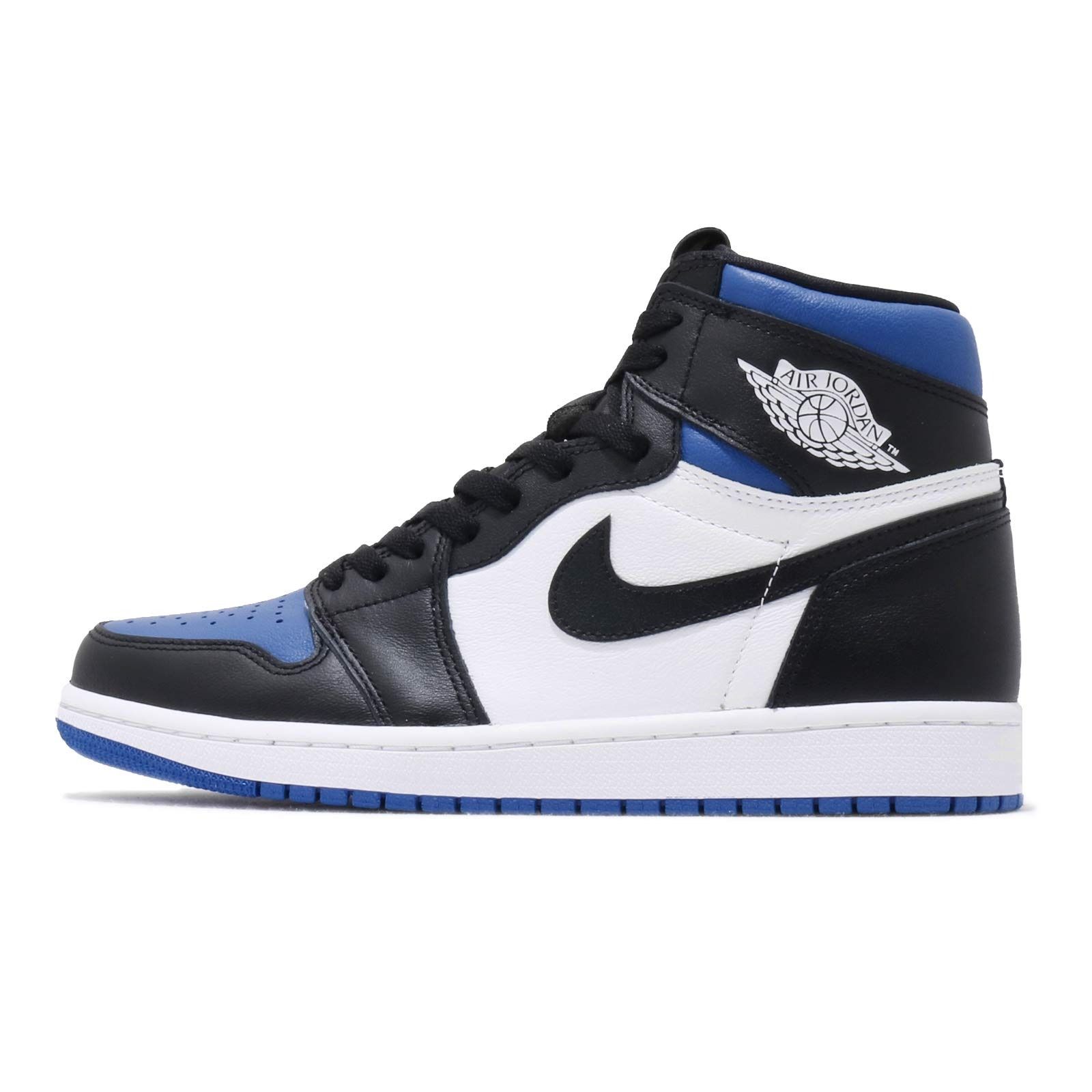  1154 - HÀNG CHÍNH HÃNG - GIÀY AIR JORDAN 1 HIGH - ROYAL TOE - *WHITE/BLACK* - 2021** - Code: 555088 041 
