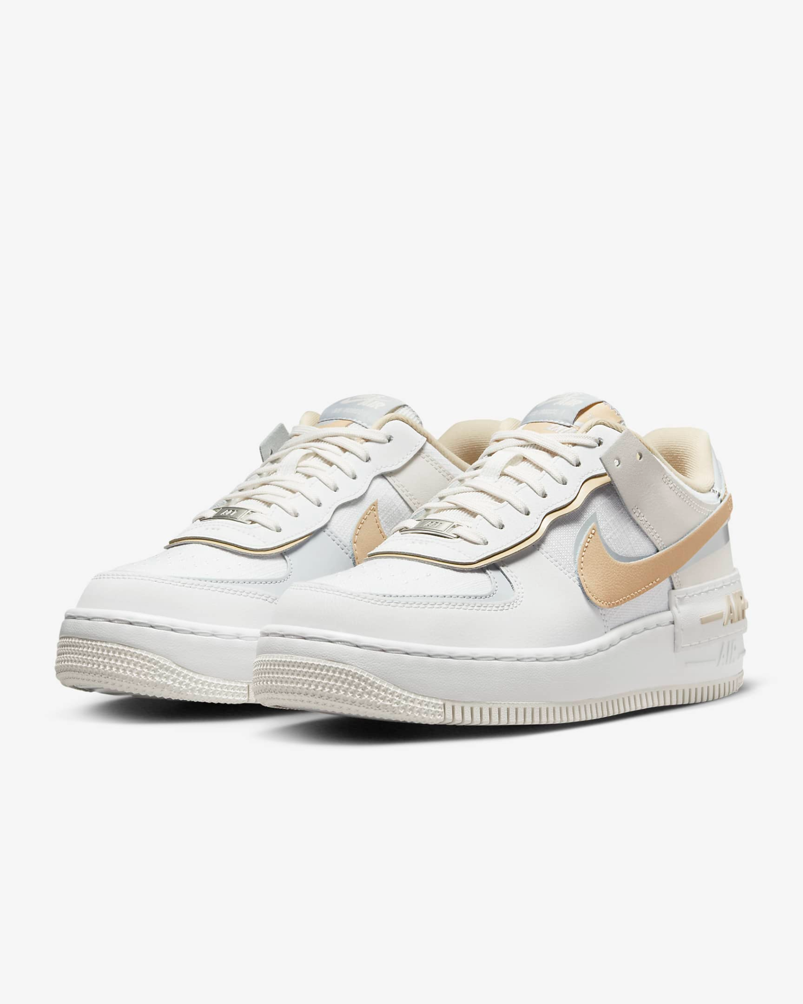  1585 - HÀNG CHÍNH HÃNG - GIÀY NIKE AIR FORCE ONE SHADOW SAIL TAN - CODE: DV7449-100 